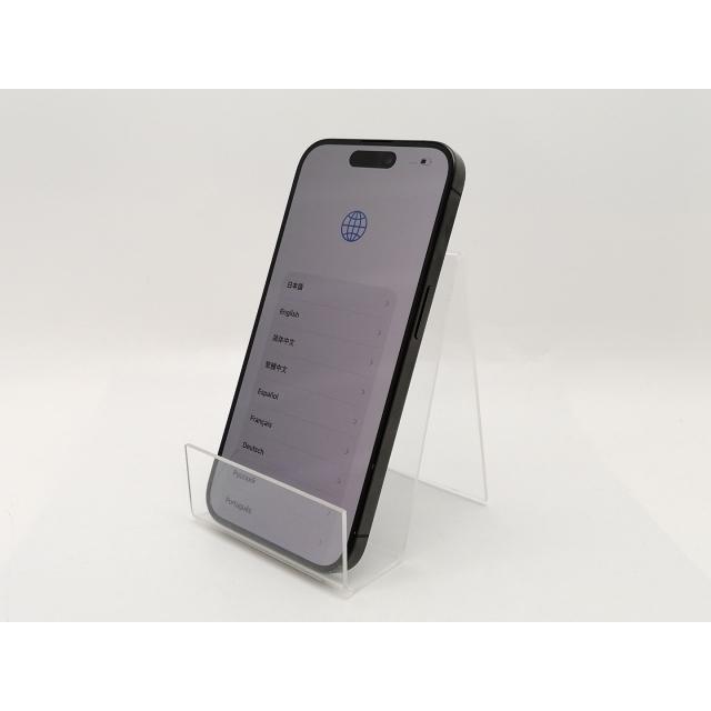 中古】Apple SoftBank 【SIMフリー】 iPhone 15 Pro 256GB ブラック