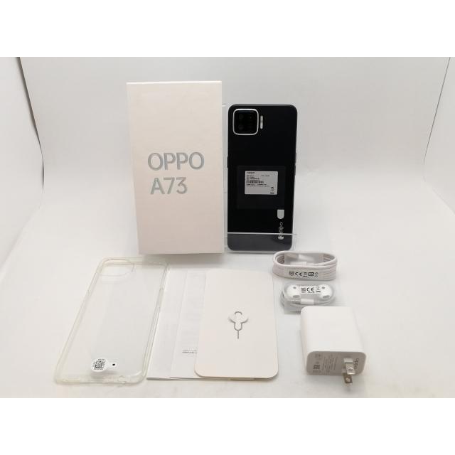 中古】Oppo 楽天モバイル 【SIMフリー】 OPPO A73 ネービーブルー 4GB