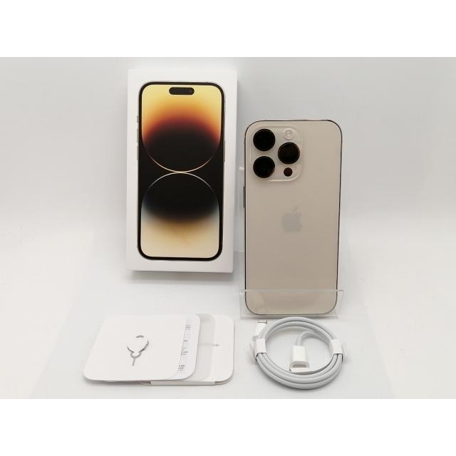 中古】Apple 国内版 【SIMフリー】 iPhone 14 Pro 512GB ゴールド