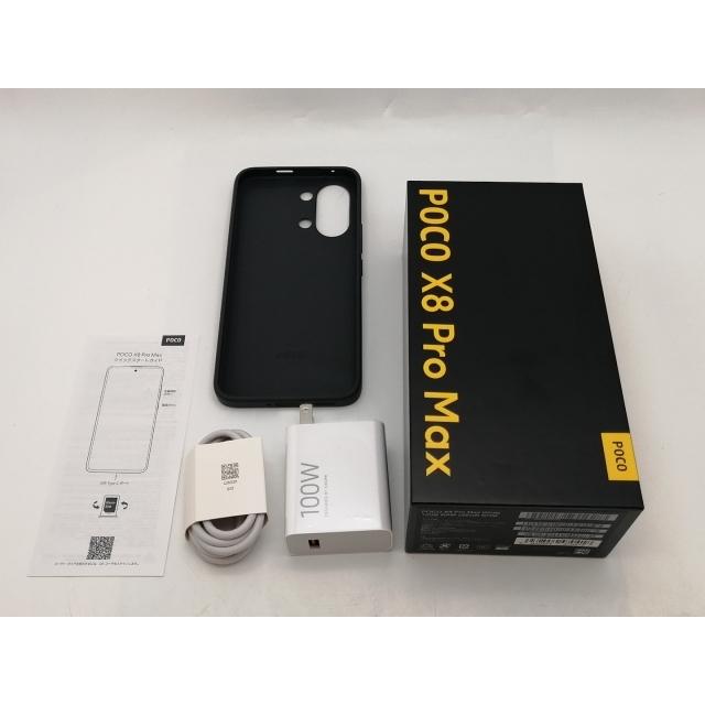中古】Xiaomi 国内版 【SIMフリー】 POCO X8 Pro Max ホワイト 12GB