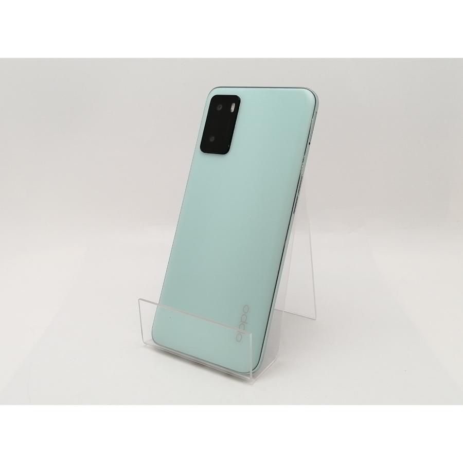 中古】Oppo 国内版 【SIMフリー】 OPPO A55s 5G グリーン 4GB 64GB
