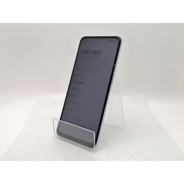 中古】Oppo 国内版 【SIMフリー】 OPPO A55s 5G グリーン 4GB 64GB