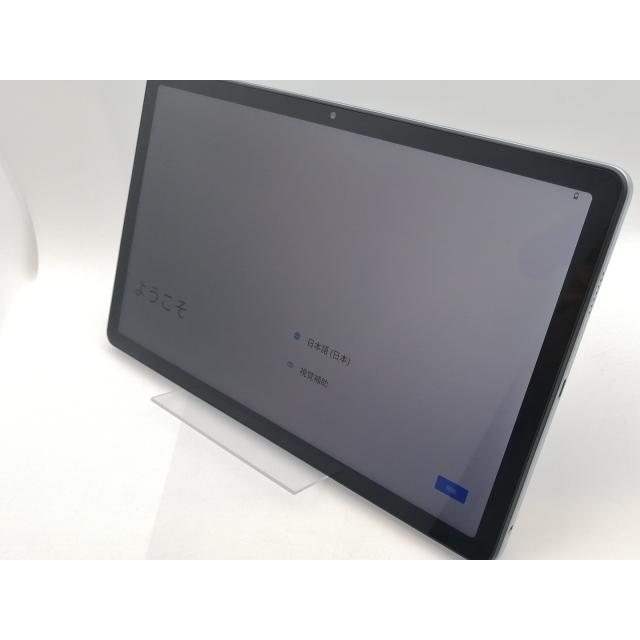 中古】Lenovo au 【SIMフリー】 Lenovo Tab M10a 5G LET02 フロスト