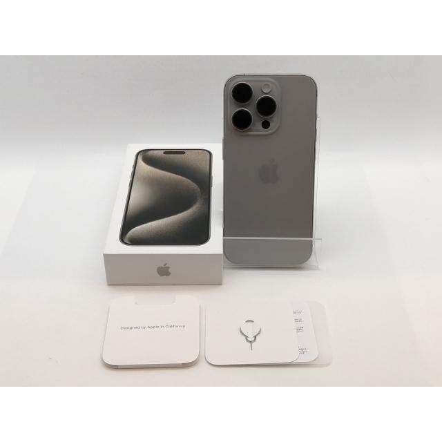 中古】Apple 国内版 【SIMフリー】 iPhone 15 Pro 128GB ナチュラル