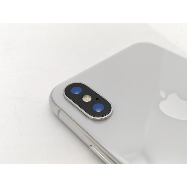 中古】Apple au 【SIMロック解除済み】 iPhone X 256GB シルバー