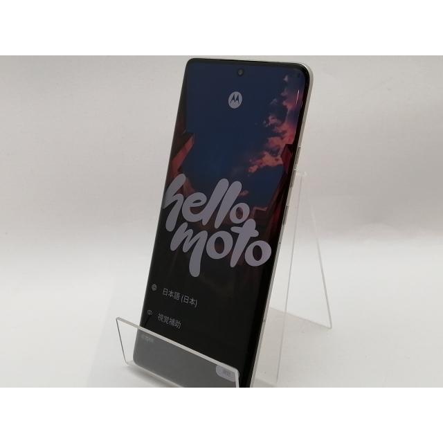 中古】MOTOROLA SoftBank 【SIMフリー】 motorola edge 50s pro バニラ