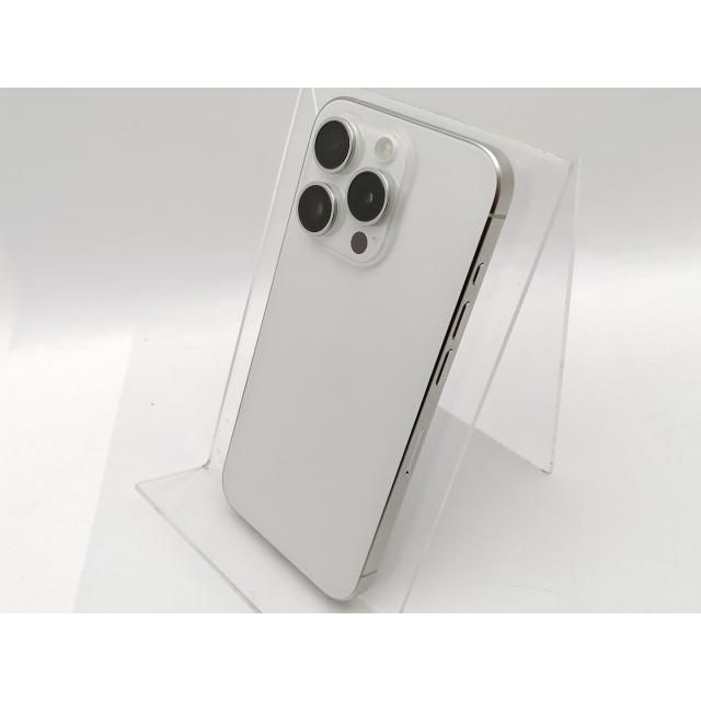 中古】Apple SoftBank 【SIMフリー】 iPhone 15 Pro 128GB ホワイト