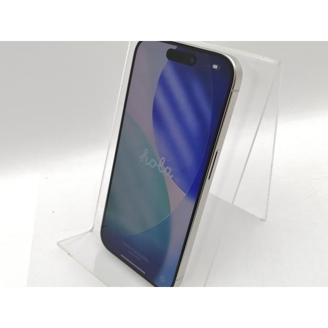 中古】Apple SoftBank 【SIMフリー】 iPhone 15 Pro 128GB ホワイト