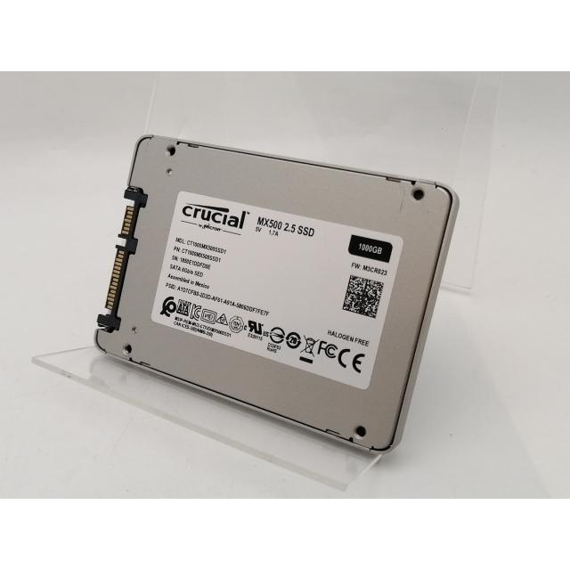 中古】Crucial CT1000MX500SSD1 1TB/SSD/6GbpsSATA/2018年1月/3D TLC