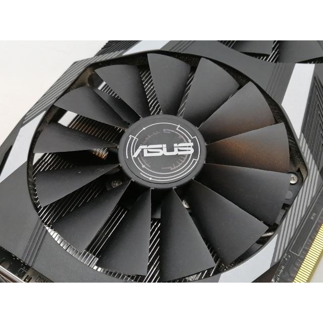 中古】ASUS DUAL-RX580-O8G RX580/8GB(GDDR5)/PCI-E【津田沼】保証期間