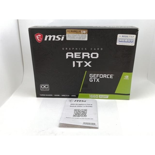 中古】MSI GeForce GTX 1660 SUPER AERO ITX OC GTX1660Super/6GB