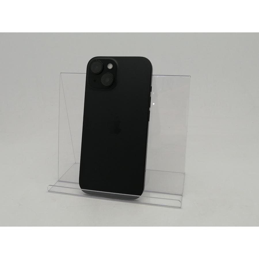 中古】Apple docomo 【SIMフリー】 iPhone 15 128GB ブラック MTMH3J/A 