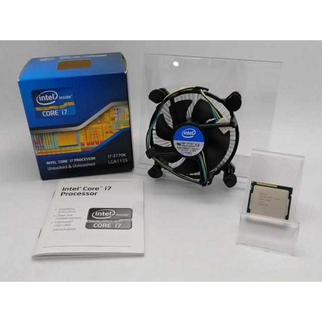 中古】Intel Core i7-3770K (3.5GHz/TB:3.9GHz) BOX LGA1155/4C/8T/L3 