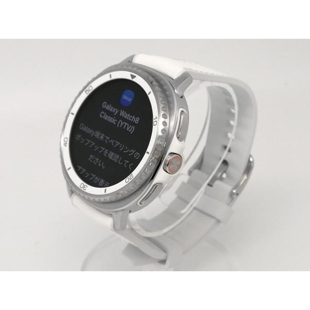 【中古】SAMSUNG Galaxy Watch8 Classic Bluetoothモデル SM-L500NZWJXJP [ホワイト]【ECセンター】保証期間１ヶ月【ランクA】の画像