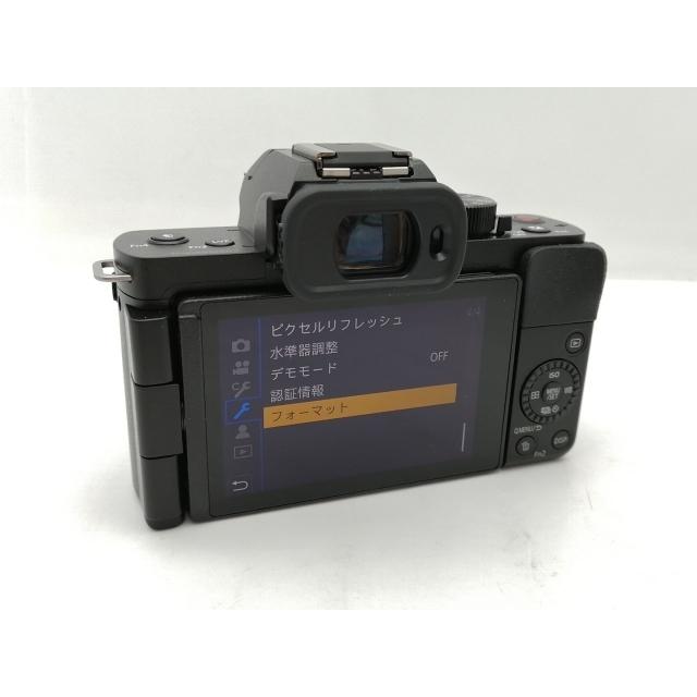 中古】Panasonic LUMIX G100 Vキット DC-G100V-K ブラック【新宿2