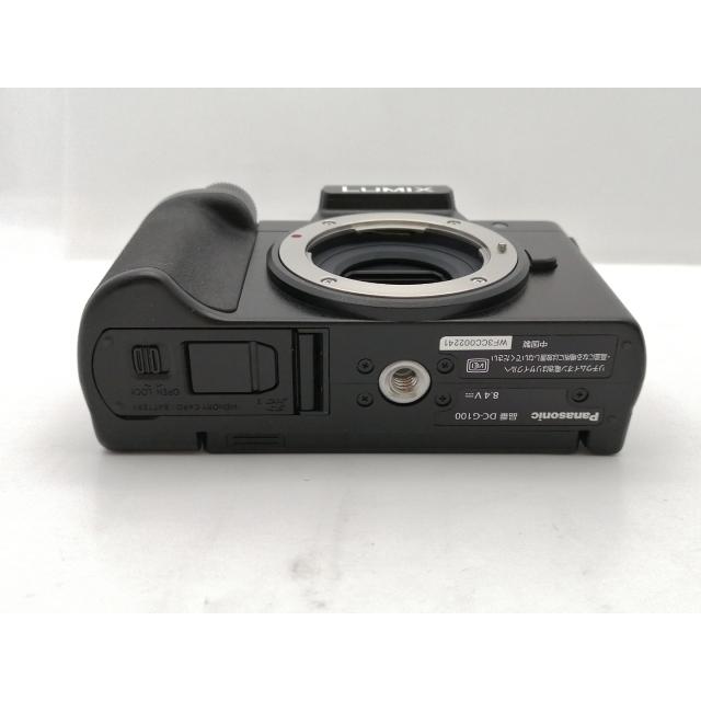 中古】Panasonic LUMIX G100 Vキット DC-G100V-K ブラック【新宿2