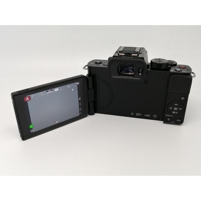 中古】Panasonic LUMIX G100 Vキット DC-G100V-K ブラック【川越クレア
