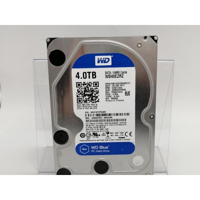 中古】W.D. WD40EZRZ WD Blue 4TB/5400rpm/64MB/6Gbps【川越クレア