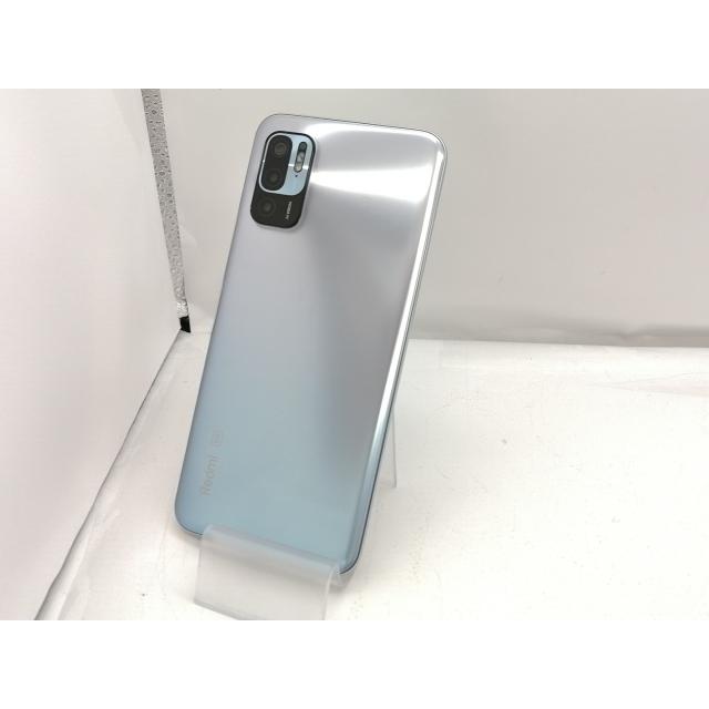 中古】Xiaomi au 【SIMフリー】 Redmi Note 10 JE クロームシルバー