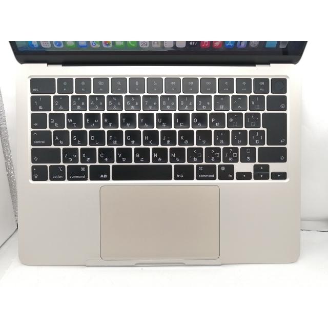 中古】Apple MacBook Air 13インチ CTO (M2,2022) スターライト M2(CPU