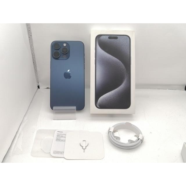 中古】Apple 国内版 【SIMフリー】 iPhone 15 Pro Max 256GB ブルー