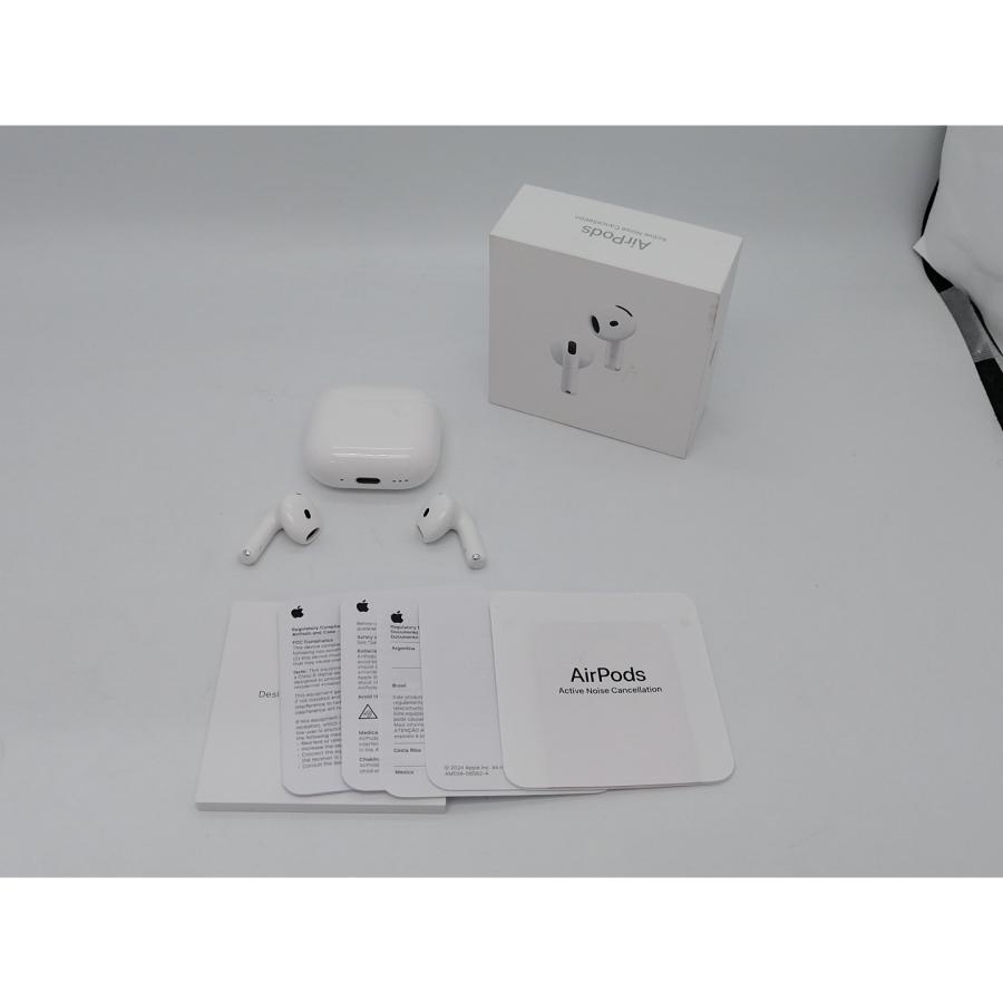 中古】Apple AirPods 4 アクティブノイズキャンセリング搭載モデル