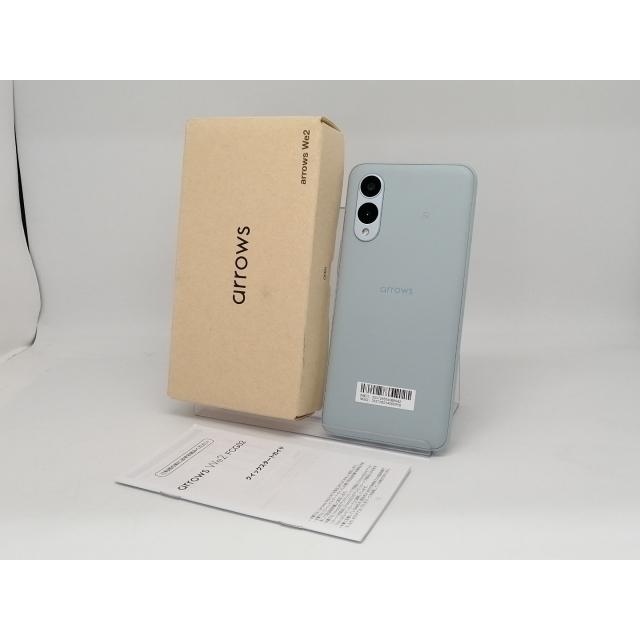中古】FCNT au 【SIMフリー】 arrows We2 ライトブルー 4GB 64GB FCG02