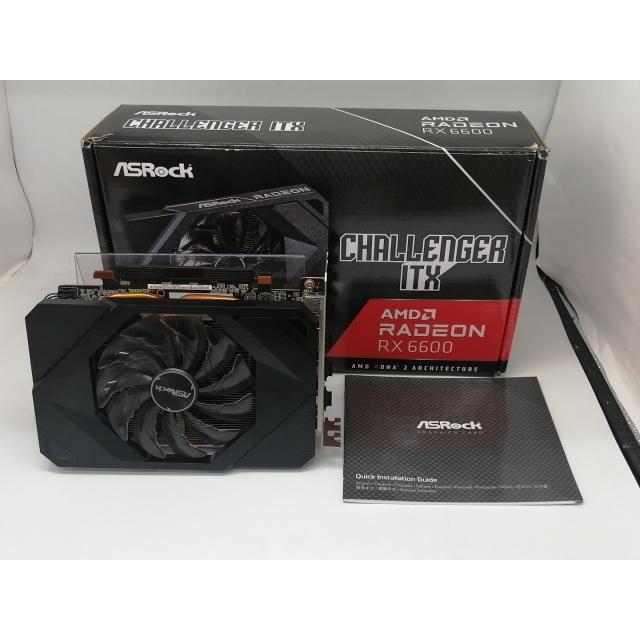 中古】ASRock Radeon RX 6600 Challenger ITX 8GB RX6600/8GB(GDDR6