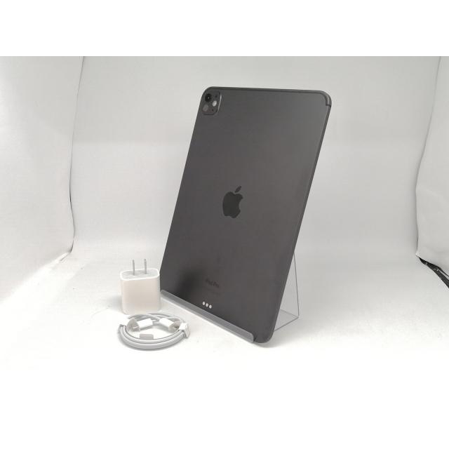 【中古】Apple 【Wi-Fi】 11インチ iPad Pro（M4/2024） 256GB スペースブラック 標準ガラス MVV83J/A【川越クレアモール】保証期間１ヶ月【ランクA】の画像