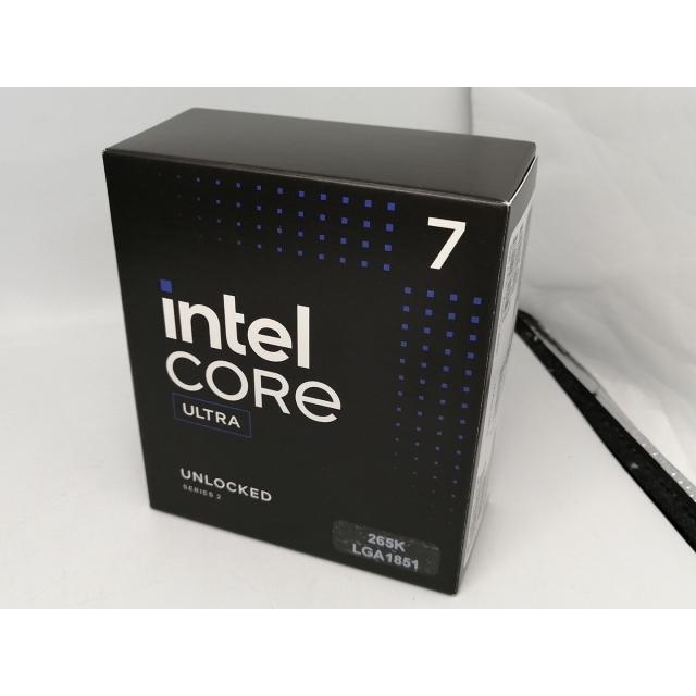 Intel core ultra 7 265k 新品未開封 未使用】Intel Core Ultra 7 265K(3.9GHz) Box LGA1851/20C(P:8C/E:12C
