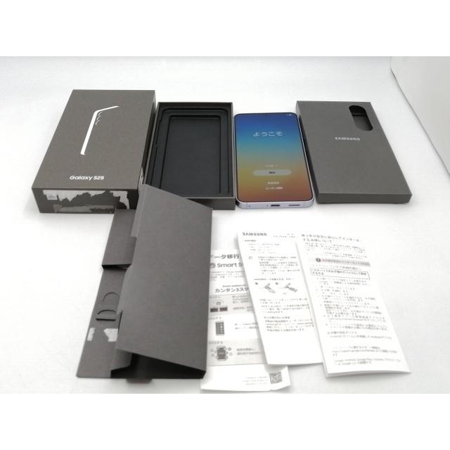中古】SAMSUNG 国内版 【SIMフリー】 Galaxy S25 アイシーブルー 12GB
