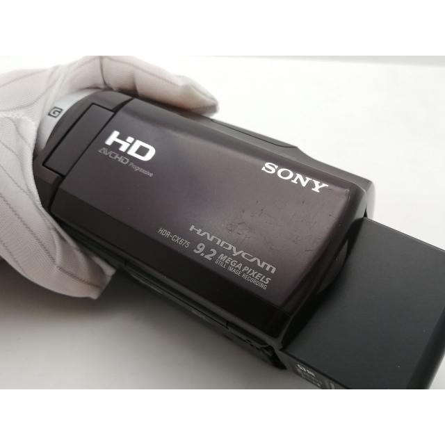 中古】SONY HDR-CX675 ボルドーブラウン【新宿2】保証期間1ヶ月