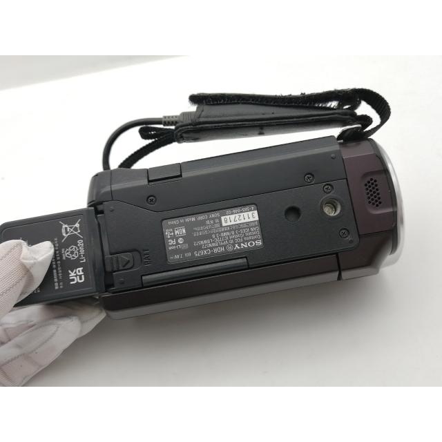 中古】SONY HDR-CX675 ボルドーブラウン【新宿2】保証期間1ヶ月