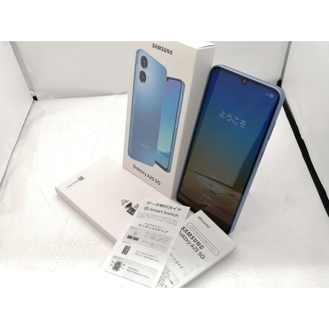 中古】SAMSUNG docomo 【SIMフリー】 Galaxy A25 5G ブルー 4GB 64GB