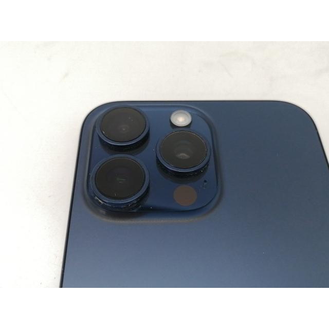 【中古】Apple SoftBank 【SIMフリー】 iPhone 15 Pro Max 256GB ブルーチタニウム MU6T3J/A【川越クレアモール】保証期間１ヶ月【ランクA】の画像