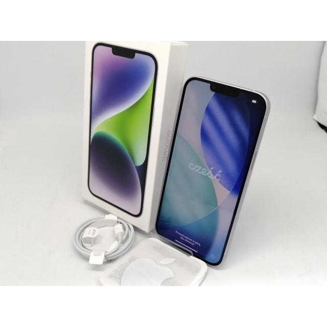 中古】Apple 国内版 【SIMフリー】 iPhone 14 Plus 256GB パープル