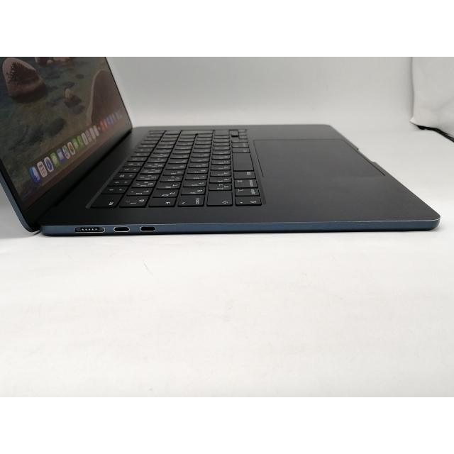【中古】MacBook Air 15インチ  M3(CPU:8C/GPU:10C) 16GB/512GB ミッドナイト MXD43J/A (15インチ, M3, 2024)【川越クレアモール】保証期間１ヶ月【ランクB】の画像