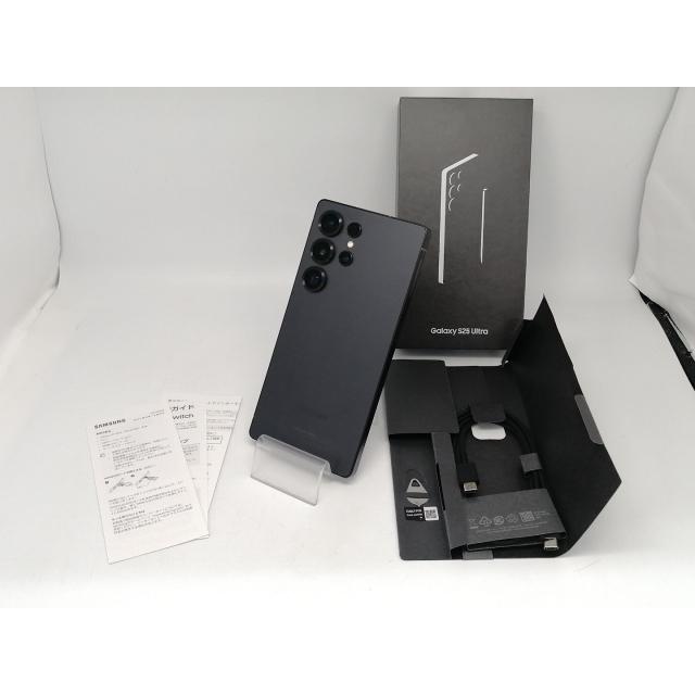 【中古】SAMSUNG 国内版 【SIMフリー】 Galaxy S25 Ultra チタニウムジェットブラック 12GB 256GB SM-S938Q【池袋東口】保証期間１ヶ月【ランクA】の画像