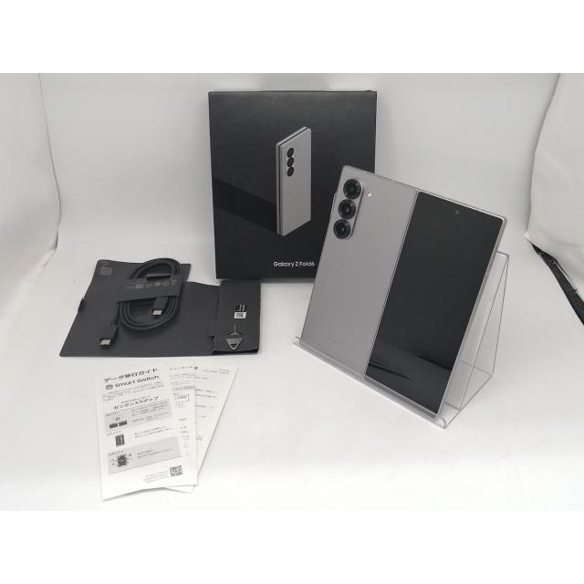 【中古】SAMSUNG 国内版 【SIMフリー】 Galaxy Z Fold6 シルバーシャドウ 12GB 1TB SM-F956QZSFSJP【川越クレアモール】保証期間１ヶ月【ランクA】の画像