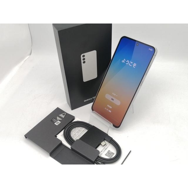 中古】SAMSUNG au 【SIMフリー】 Galaxy S24 FE グレー 8GB 128GB