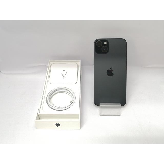 【中古】Apple 国内版 【SIMフリー】 iPhone 15 Plus 256GB ブラック MU0F3J/A【仙台イービーンズ】保証期間１ヶ月【ランクB】の画像