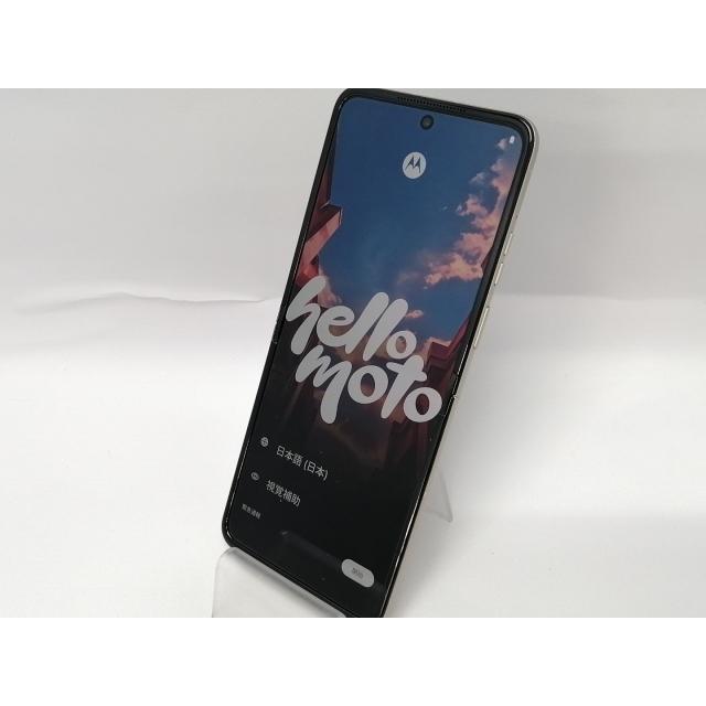 中古】MOTOROLA SoftBank 【SIMフリー】 motorola razr 50s サンド