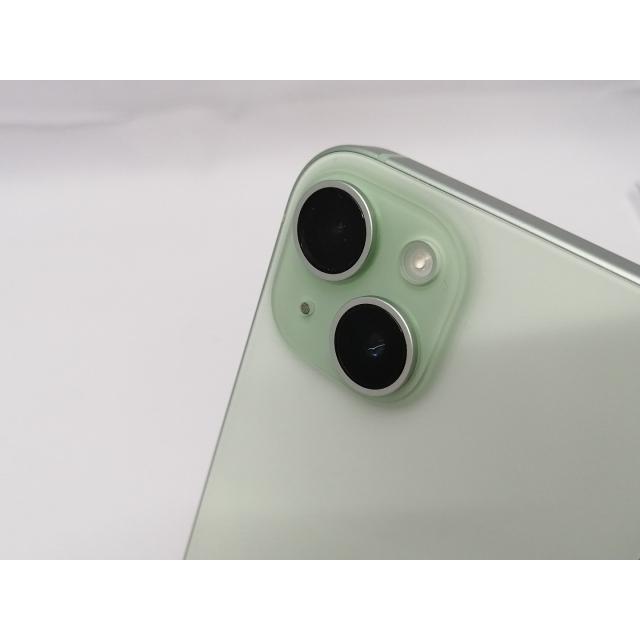 中古】Apple 国内版 【SIMフリー】 iPhone 15 256GB グリーン MTMT3J/A