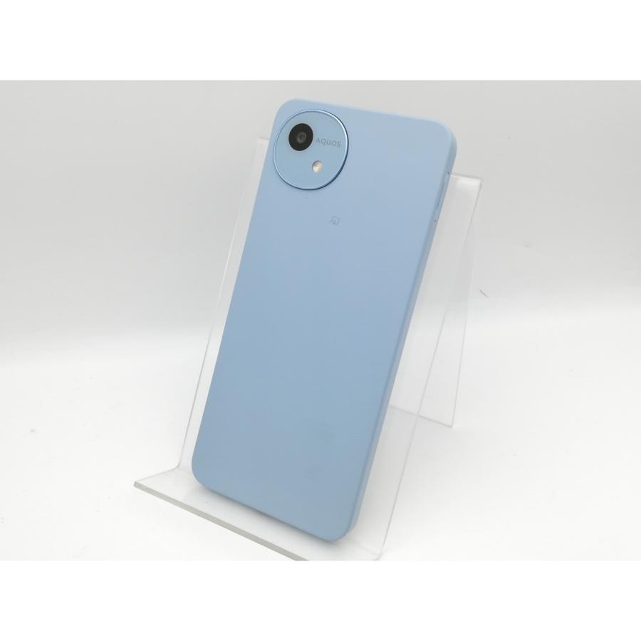 中古】SHARP docomo 【SIMフリー】 AQUOS wish4 ブルー 4GB 64GB SH