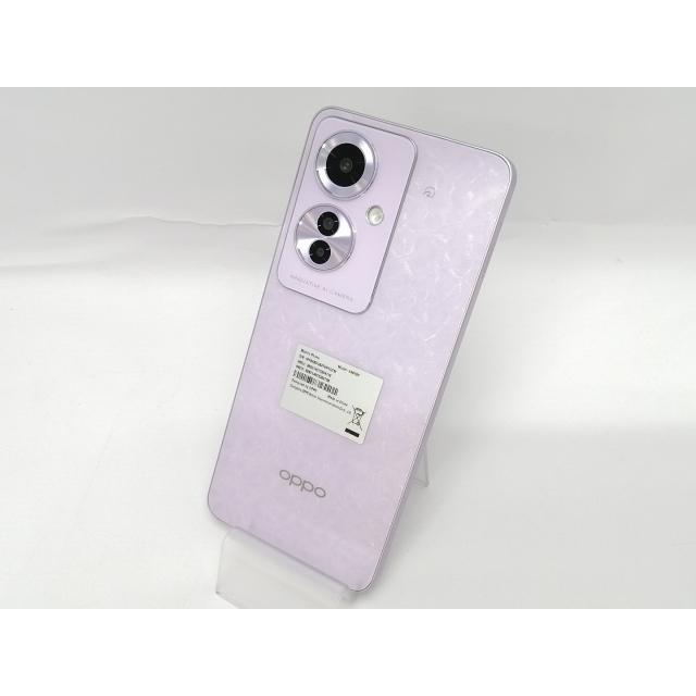 OPPO Reno11 A コーラルパープル OPPO Reno11 A コーラルパープル SIM