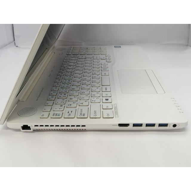 中古】Fujitsu LIFEBOOK AH AH53/A3 FMVA53A3W プレミアムホワイト