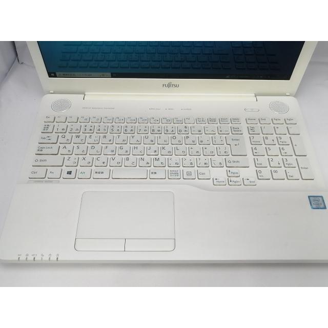 中古】Fujitsu LIFEBOOK AH AH53/A3 FMVA53A3W プレミアムホワイト