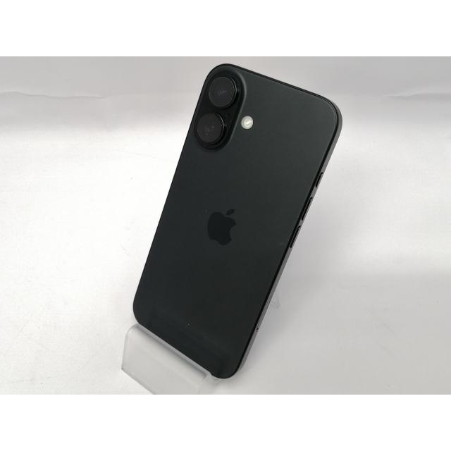 中古】Apple 国内版 【SIMフリー】 iPhone 16 256GB ブラック MYDW3J/A