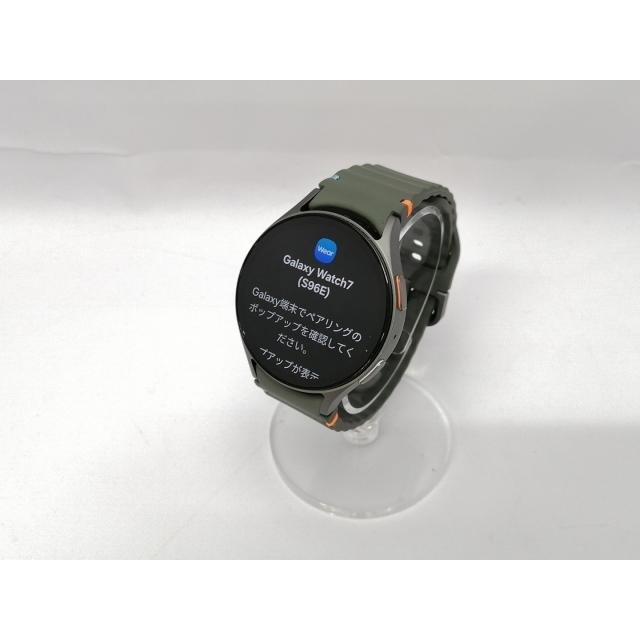 中古】SAMSUNG Galaxy Watch7 44mm Wi-Fi/Bluetoothモデル グリーン 