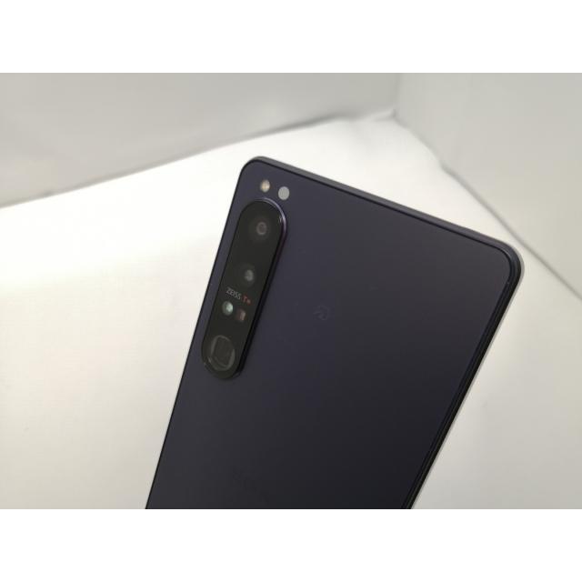 中古】SONY docomo 【SIMフリー】 Xperia 1 IV パープル 12GB 256GB SO